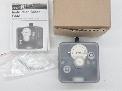 Johnson Controls P33AB-9300 Differenz Druckschalter 1,4-10 mbar