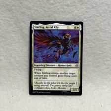 MTG Magic The Gathering Starling, Aerial Ally (18/314) SPM Regular NM