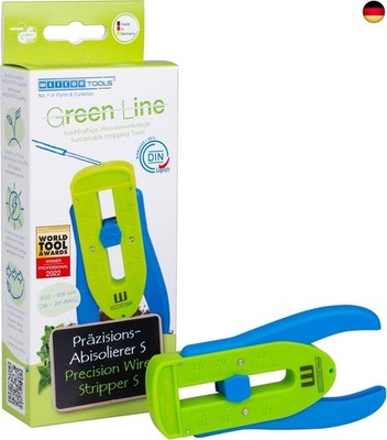 TOOLS Präzisions-Abisolierer S Green Line, nachhaltige Rohstoffe, Abisolierzange