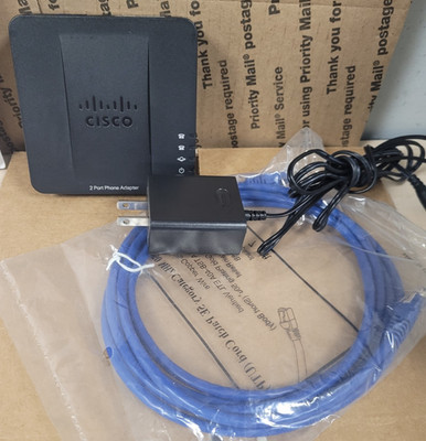Cisco SPA112 2 Port Phone Adapter W/AC-ADAPTER