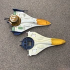 Vintage GI Joe ARAH Battle Force 2000 Vector Jet (1987) Parts Lot