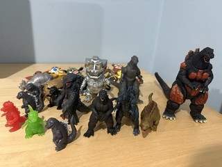 Huge Godzilla Lot Keychain egg Bandai Funko Pop Die Cast