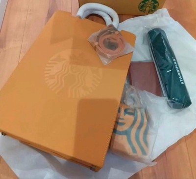 Starbucks My Customize Journey Set 2026 4-piece set bag pouch pass 