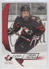 2019 Upper Deck Team Canada Juniors Sasha Mutala #4 0a4