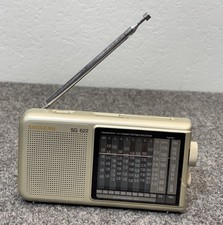Sangean SG 622 12 Band Shortwave Receiver Radio FM/MW/SW1-10 Tested Working