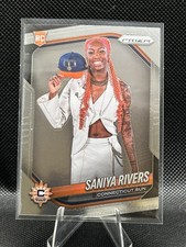 2025 Panini Prizm WNBA - Saniya Rivers #150 Variation Rookie (RC)