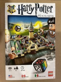LEGO Harry Potter Hogwarts Board Game Retired 3862 Box Instructions Minifigures