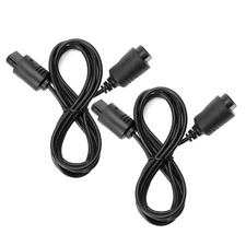 2PCS Extension Cable Cord Line for Nintendo 64 Controller N64 Game Console