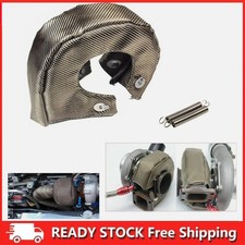 Titanium Turbo Heat Shield Wrap Cover Blanket T4 T04 T67 T71 T76 T88 Gt40 Gt45 Titanium Turbo Heat Shield Wrap Cover Blanket T4 T04 T67 T71 T76 T88 Gt40 Gt45