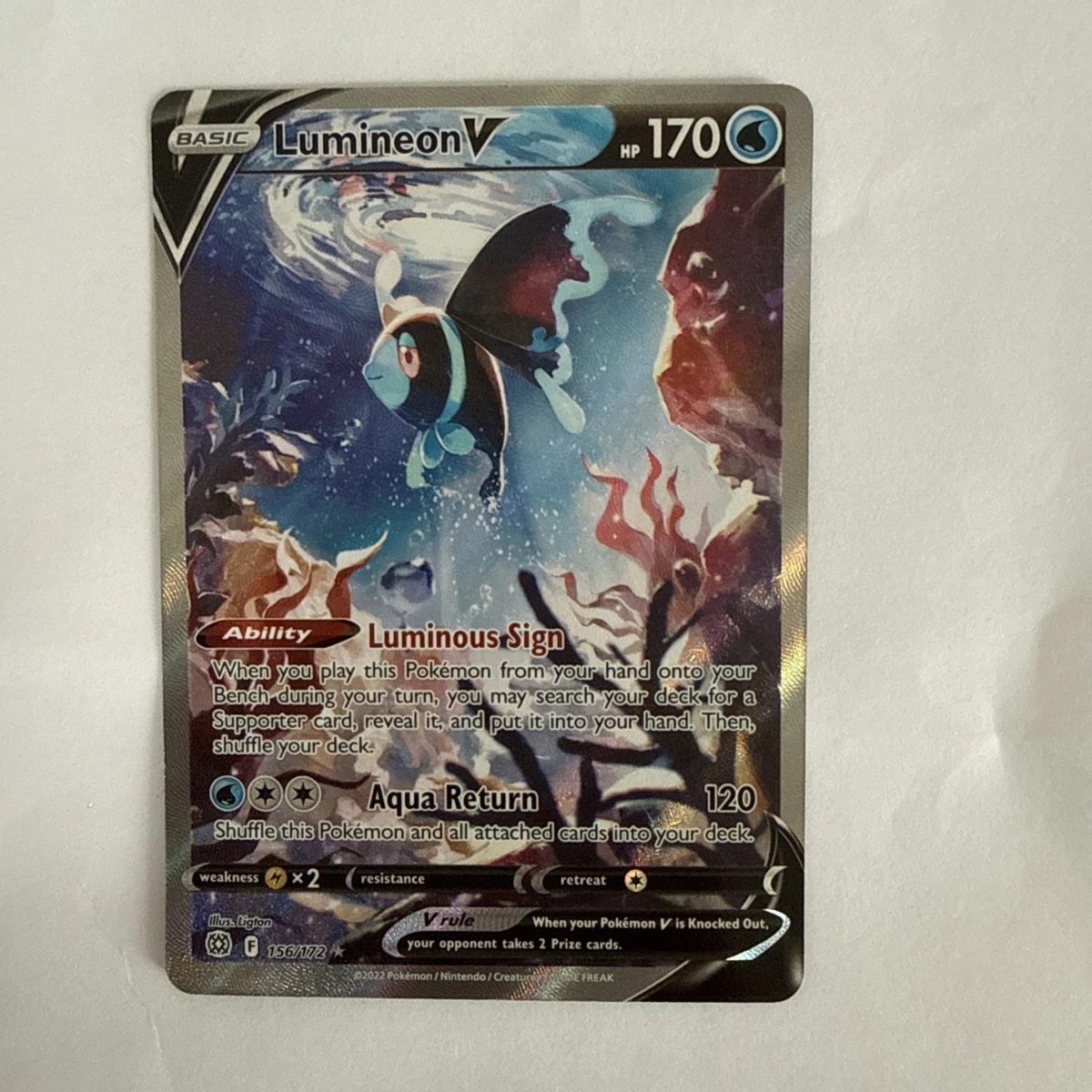 Lumineon V 156/172 Swsh09: Brilliant Stars for sale | eBay