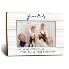 Grandkids Photo Frames 4x6, Grandchildren Wooden Picture Frame, Grandma color-2