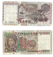 5000 Lire 1979 Italy Banknote # 105