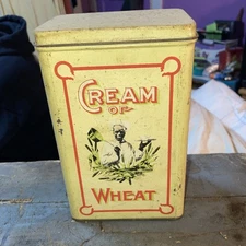 BRISTOL WARE NABISCO CREAM OF WHEAT TIN COMMEMORATIVE 1924 REPLICA
