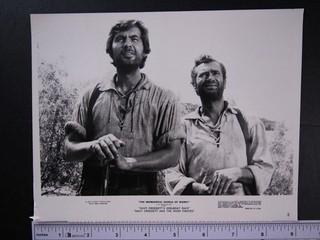Three 1970s Period TV DISNEY Press Photos DAVY CROCKETT Fess Parker Buddy Ebsen