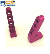 GPM Racing Purple Aluminum Angled Servo Mount LS0107