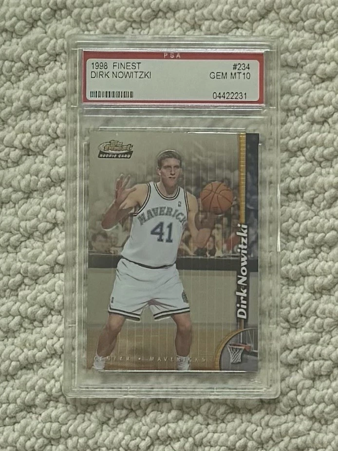 Topps Dirk Nowitzki Basketball Rookie Sports Trading Cards for