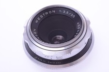   W. VOSS DIAX B ISCO GOTTINGEN 35MM 3.5 WESTRON LENS FOR CAMERA