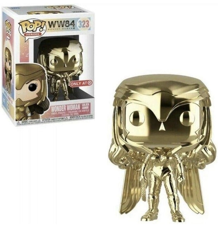 Funko Pop! Vinyl: DC Universe - Wonder Woman Golden Armor (Gold Chrome) - Target