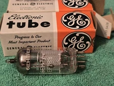 Vintage GE 6EH7 / EF183 Vacuum Electron Tube NOS NIB