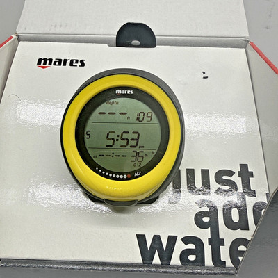 Mares Puck Pro Plus Scuba Dive Computer-Yellow / Black