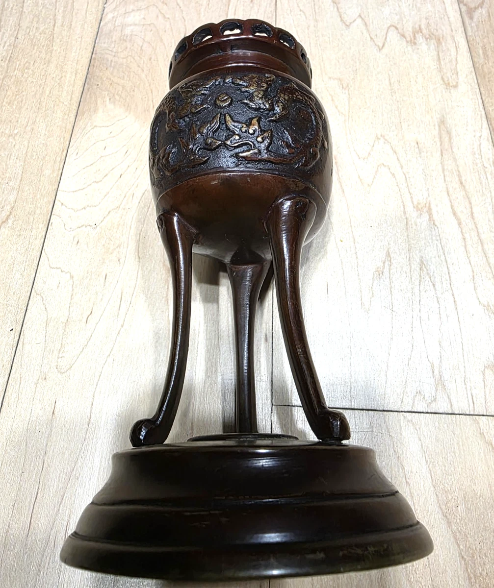 古董中国青铜香炉1900-1940 | eBay