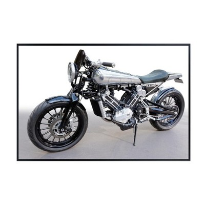 Brough Superior SS100 Poster   Classic Motorcycle Decor, Vintage Bike Art