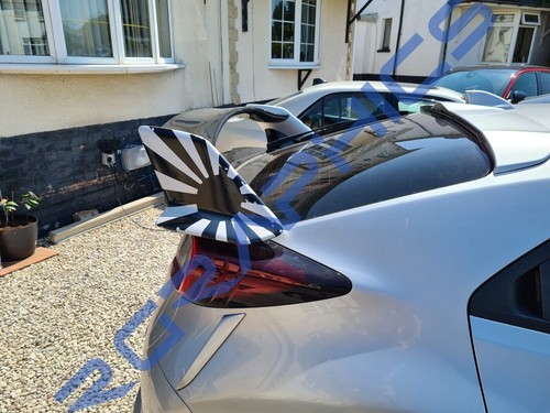MK9 Civic Type R FK2 :: Spoiler decals :: JDM Rising Sun - Picture 3 of 5