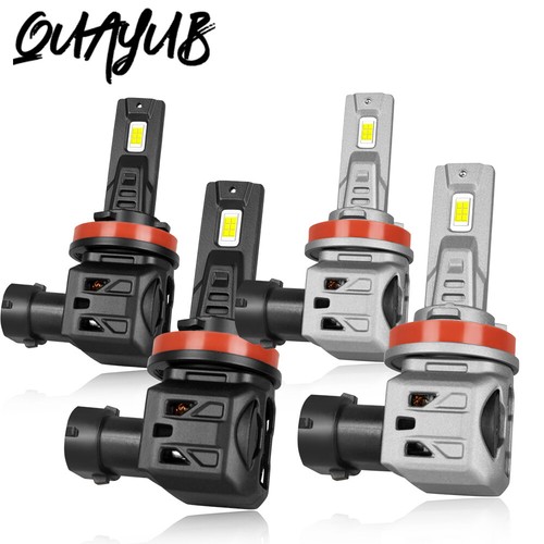 Combo 4 Bulbs LED Headlight 6000K White Hi Lo Beam For Infiniti EX35 2008-2012 - Bild 23 von 24