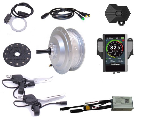 E-Bike KIT TRASFORMAZIONE 36v 250w RUOTA POSTERIORE 8/9/10 RWD ip65 Bafang  g020 c850 a colori a | eBay
