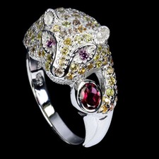 925 Sterling Silver Ring Oval Mozambique Sapphire Natural Gemstone jewelry