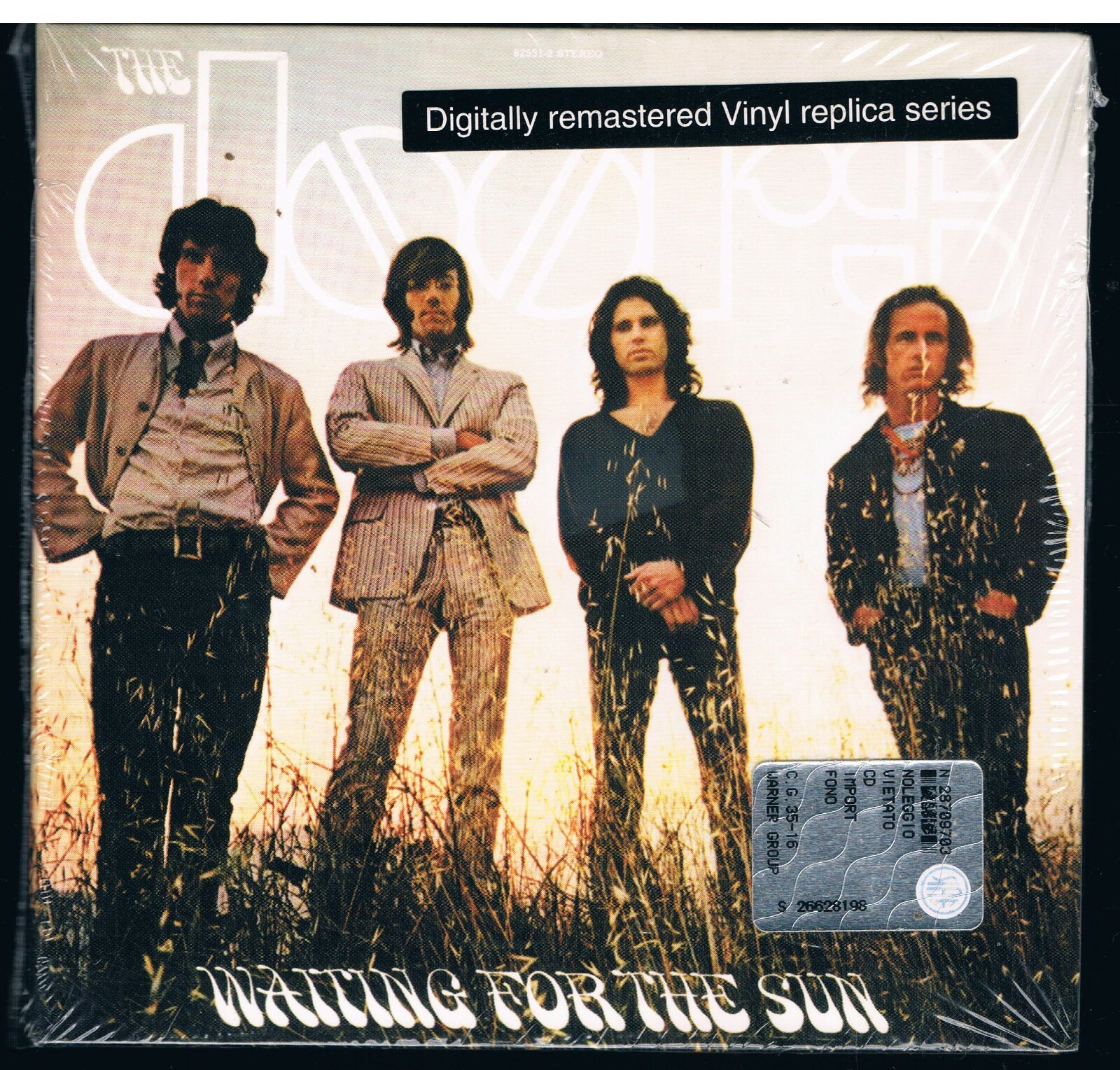 THE DOORS WAITING FOR THE SUN VINYL REPLICA CD F.C. SIGILLATO!!!