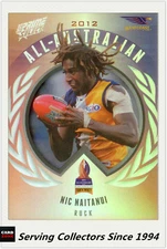2013 Select AFL Prime All Australia Team Card AA16 Nic Naitanui (West Coast)
