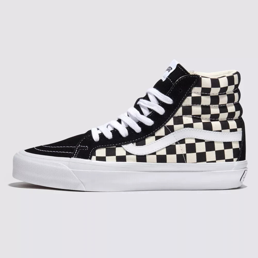 レミー④ Vans Sk8-Hi Reissue 38 LX Checkerboard Black Off White