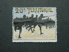 Vignette Militaire Delandre 20ème régiment d'infanterie territorial