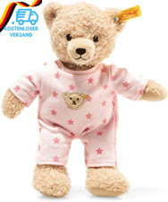 Steiff Teddy and Me Teddybär Mädchen Baby Mit Schlafanzug 25 Cm, Teddy Bär Mit R