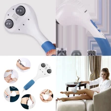 US Handheld Full Body Electric Massager Deep Tissue Percussion Wand Back Neck