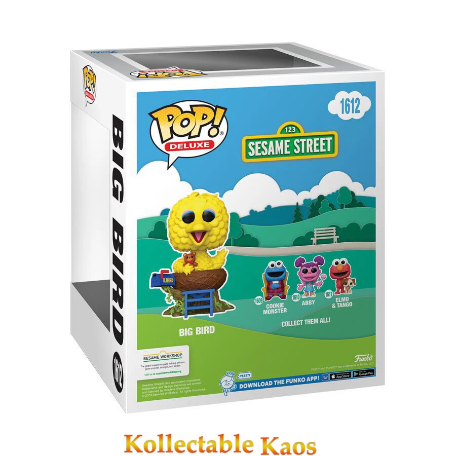 Sesame Street - Big Bird in Nest Deluxe Pop! Figura Vinilo #1612 Foto 2 de 3