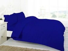 Duvet Quilt Cover with Pillow Case Bedding Set Single Double King  S.King