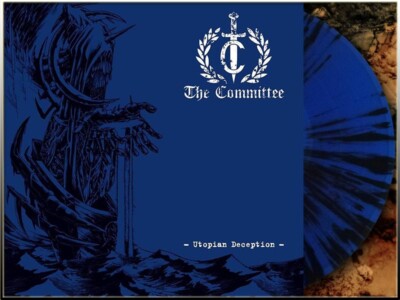 THE COMMITTEE - Utopian Deception LP (BLUE-BLACK Vinyl)12'' NEW,Doom/Black Metal