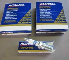 NEW GENUINE GM ACDelco RAPIDFIRE Platinum Spark Plugs #6 Set Of 8