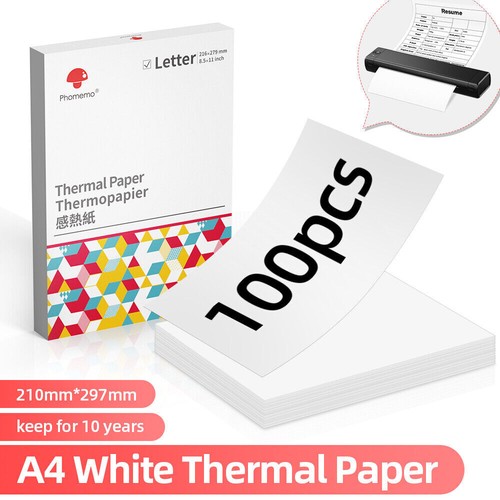 Bluetooth A4 Thermal Printer Inkless Portable Wireless Thermal Printer 1200mAh - Picture 16 of 18