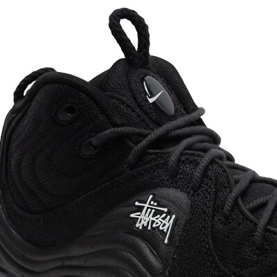 Size 10.5 - Nike Air Penny 2 x Stussy Black 2022 | eBay