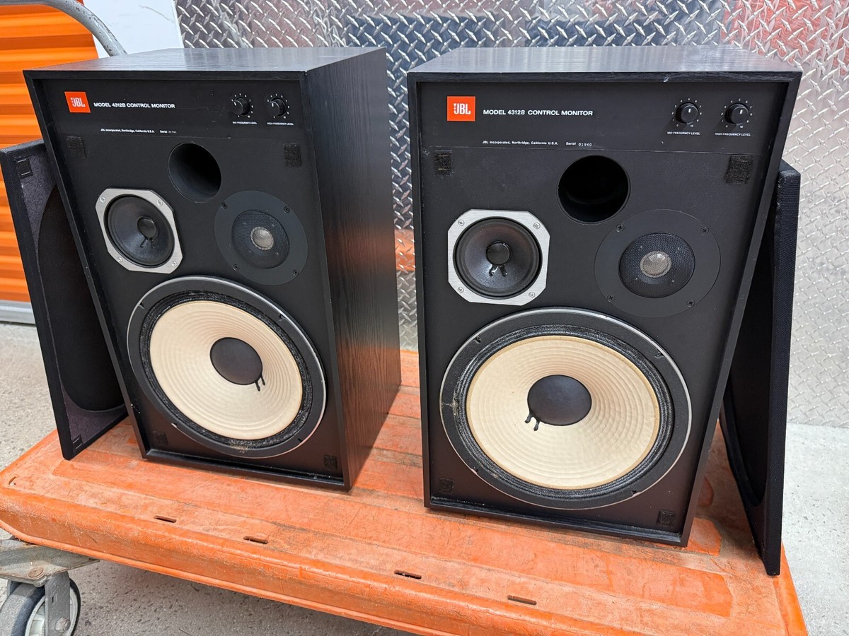 JBL 4312B CONTROL MONITOR （右） JBL 4312B CONTROL MONITOR Speakers ( PAIR ) | eBay