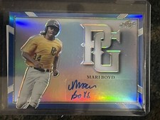 Mari Boyd 2021 Leaf PerfecProduction Proof Rainbow Blue AUTO  1/1 PHILLIES