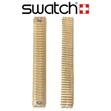 MINT Swatch Steel Flexible Gold Bracelets 18m...