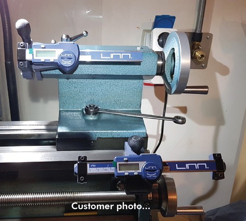 Harrison L5 9" & L5A 11" Lathe Tailstock Digital Readout DRO - Picture 9 of 9