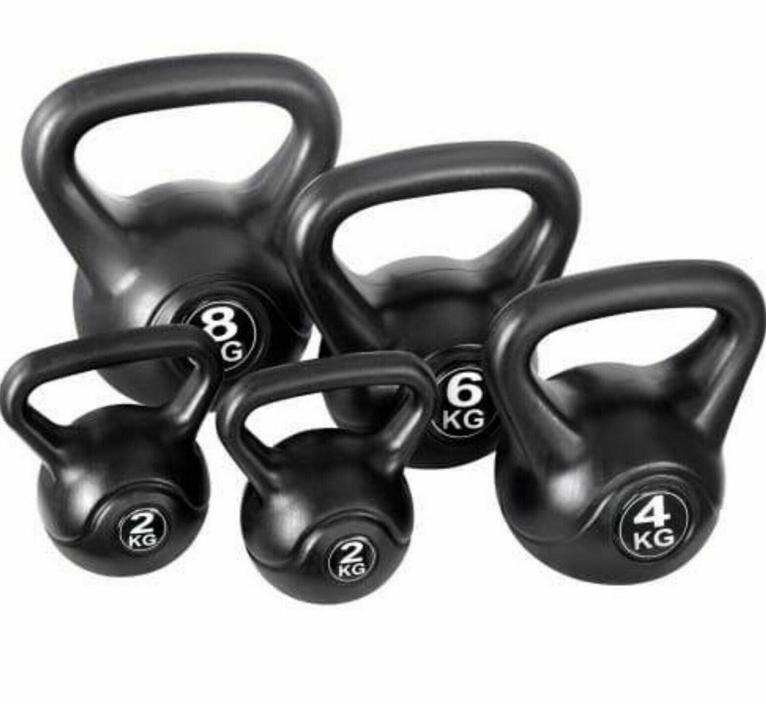 Kettlebell Peso Ghisa palla esercizi maniglia Manubri Pesi Vari Fitness Palestra