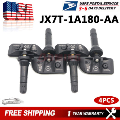 4PCS Tire Pressure Sensor TPMS 315MHz For 2020-2021 Ford Transit JX7T-1A180-AA