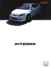 [Catalog] 2001 Honda INTEGRA Type R iS Japanese brochure DC5 K20A Modulo i-VTEC