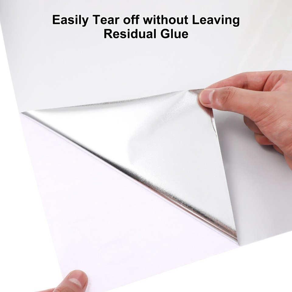 1X SelfAdhesive Glossy White Vinyl Film Wrap 10M Kitchen Cupboard Door Covering eBay